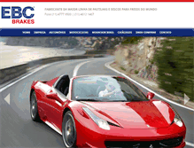 Tablet Screenshot of ebcbrakes.com.br